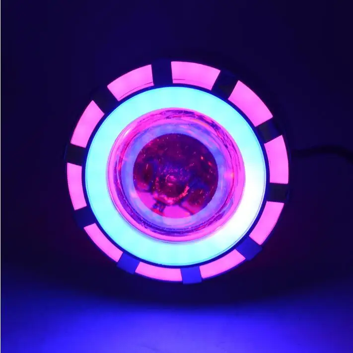 Двухцветные Биксеноновые лампы 8-30 в 15 Вт для фар «ангельские глазки»