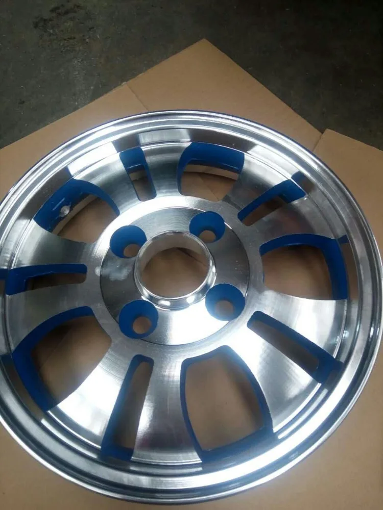 Factory Wholesale Motorcycle Aluminium Wheel Rim for Bajaj Auto Rickshaw