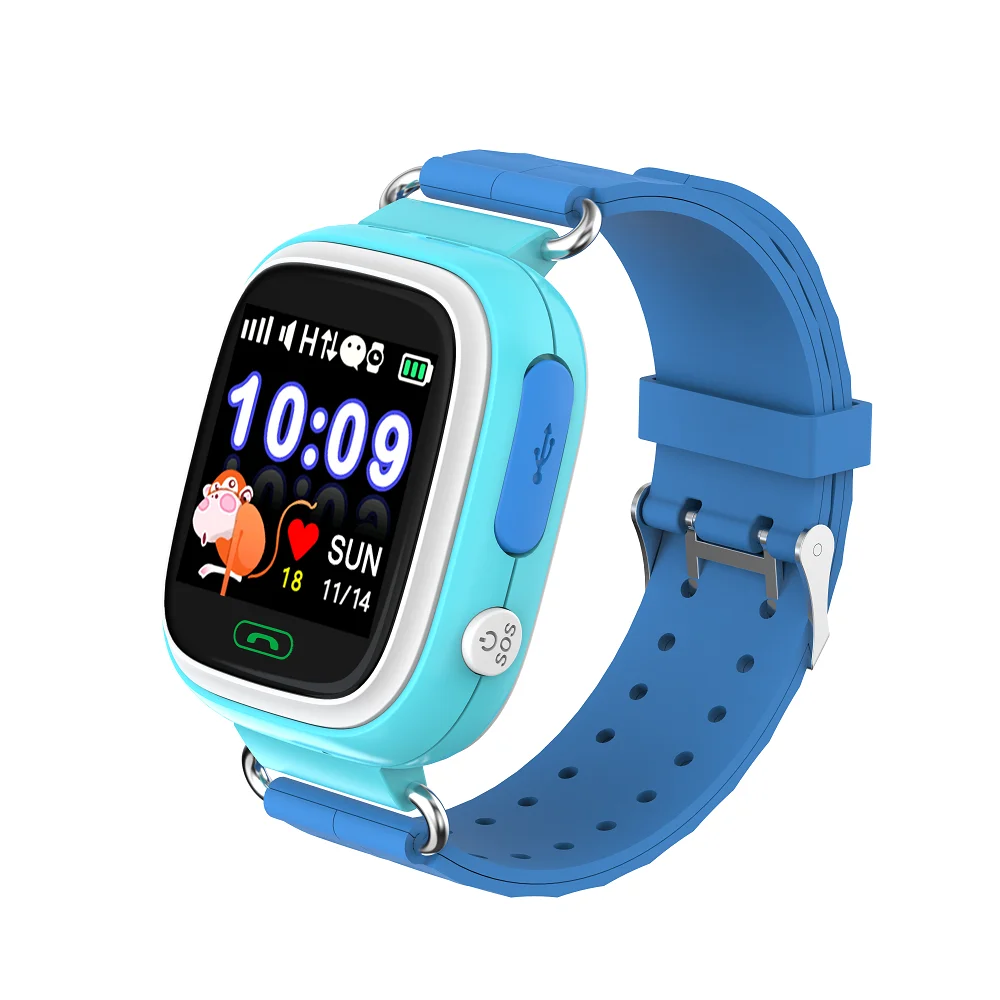 td-02儿童智能手表gps跟踪彩色智能手表 - buy children smart watch