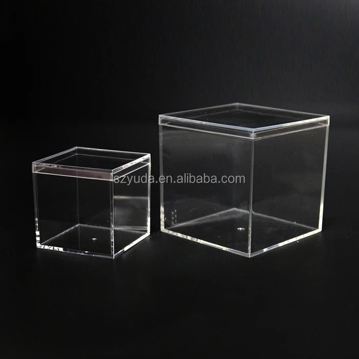 5X5 Transparent Acrylic Box For Crafts 40 Un - AliExpress