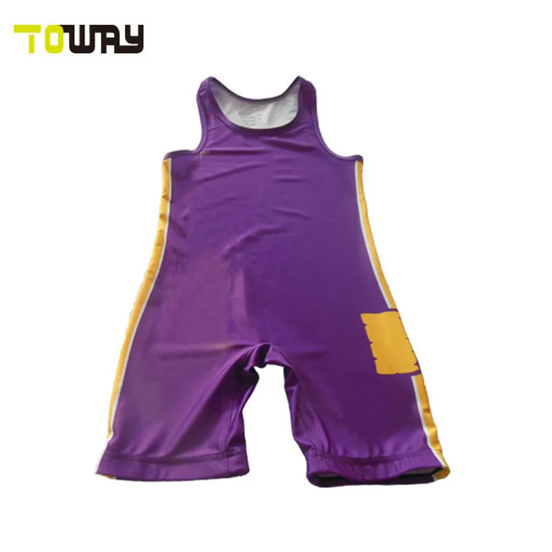Custom Sublimation Plus Size Russian Wrestling Singlet