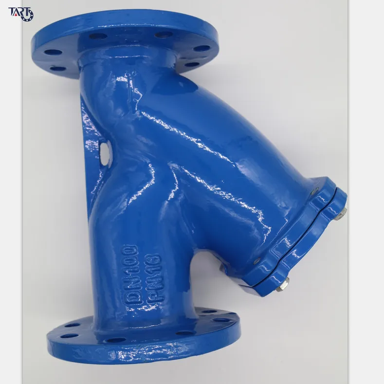 Din Bs Dn Pn Pn Ductile Cast Iron Din Standard Flanged Y Strainer Buy Y Type Strainer Y