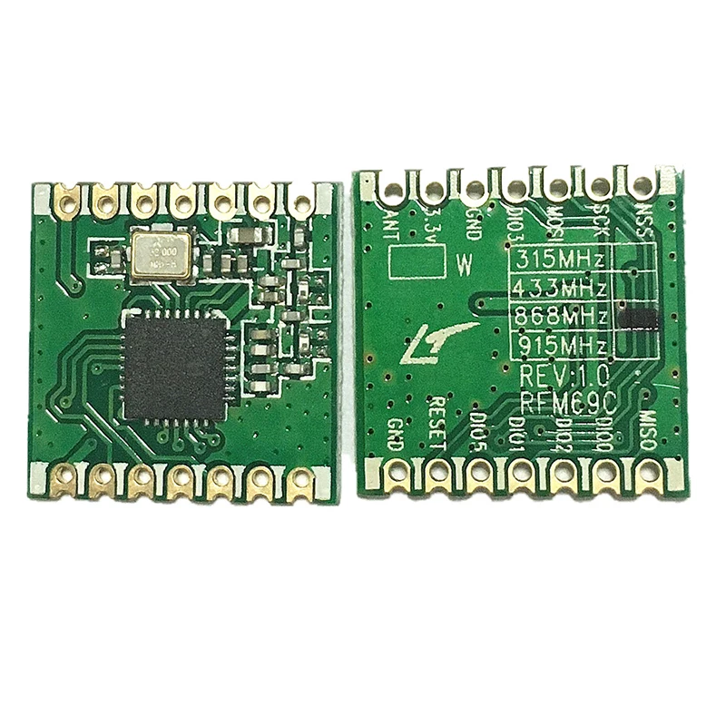 Long Range RF Transceiver Module 433MHZ 868MHZ 915MHZ RFM69 RFM69C RFM69CW