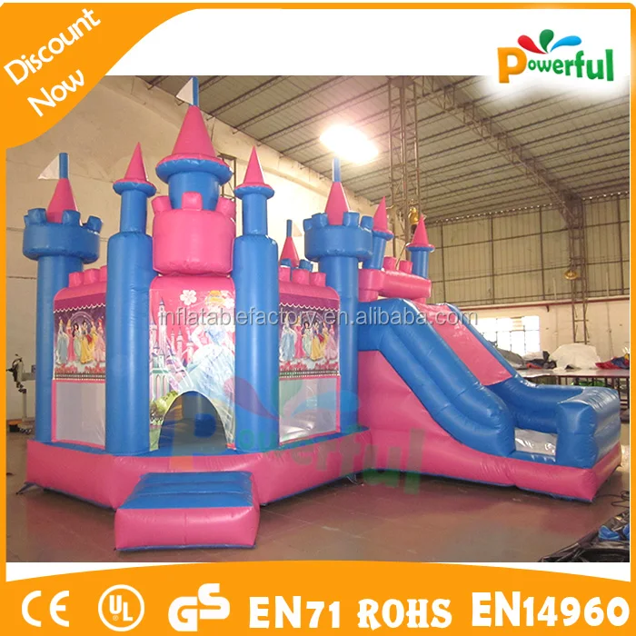 2019 Commercial Princess Bouncer Inflatables Bouncy House
