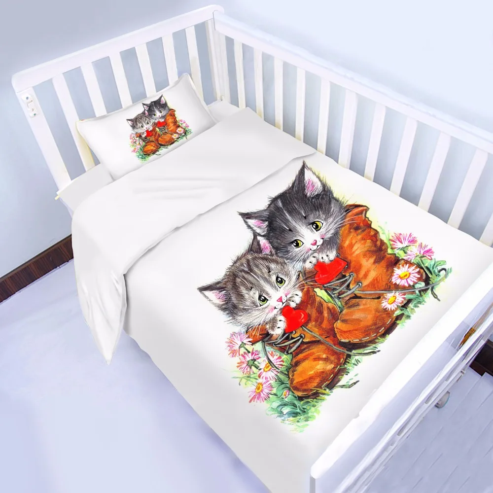 kitten crib bedding