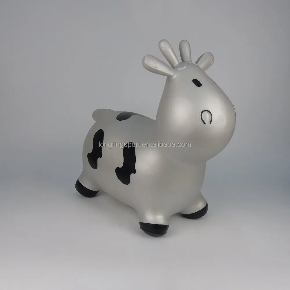 
Новая стильная резиновая игрушка для прыжков на ковах, надувная ферма с животными 