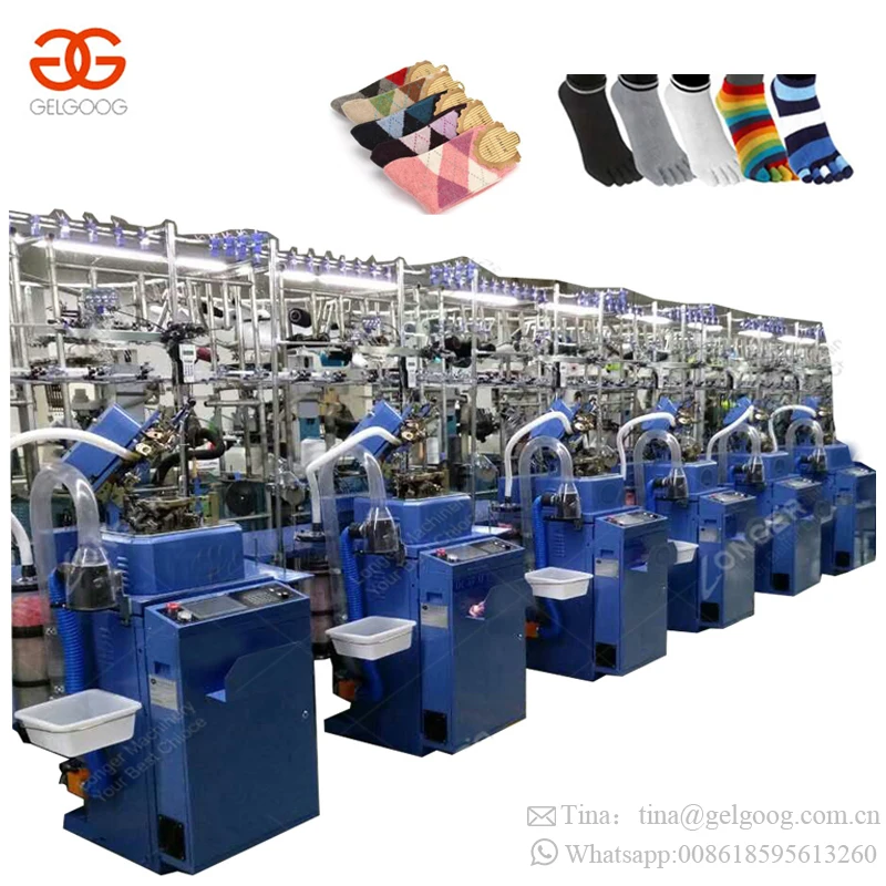 Коммерчески используемые автоматические носки делая производственное машинное оборудование Электронное компьютеризированное производство Lonati носки машины для продажи