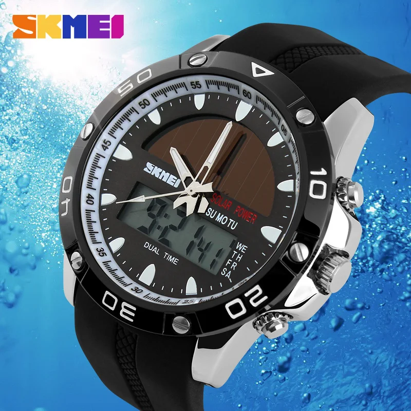 Skmei solar hot sale watch 1064