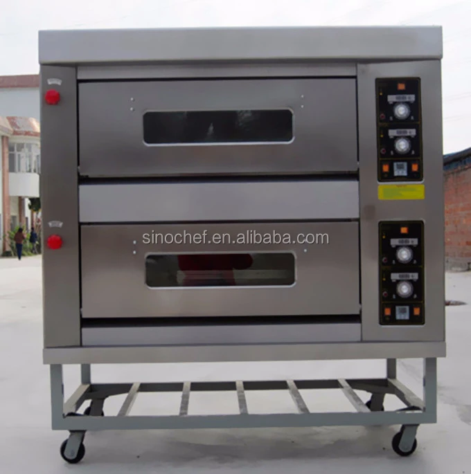 
 Коммерческая Двухуровневая газовая пекарская печь для торта  