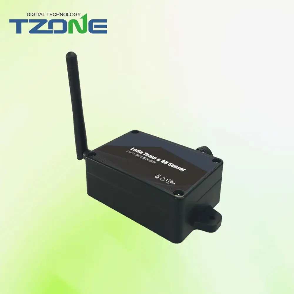LoRa Gateway and Sensor for Greenhouse Wireless Temperature Monitor Solution