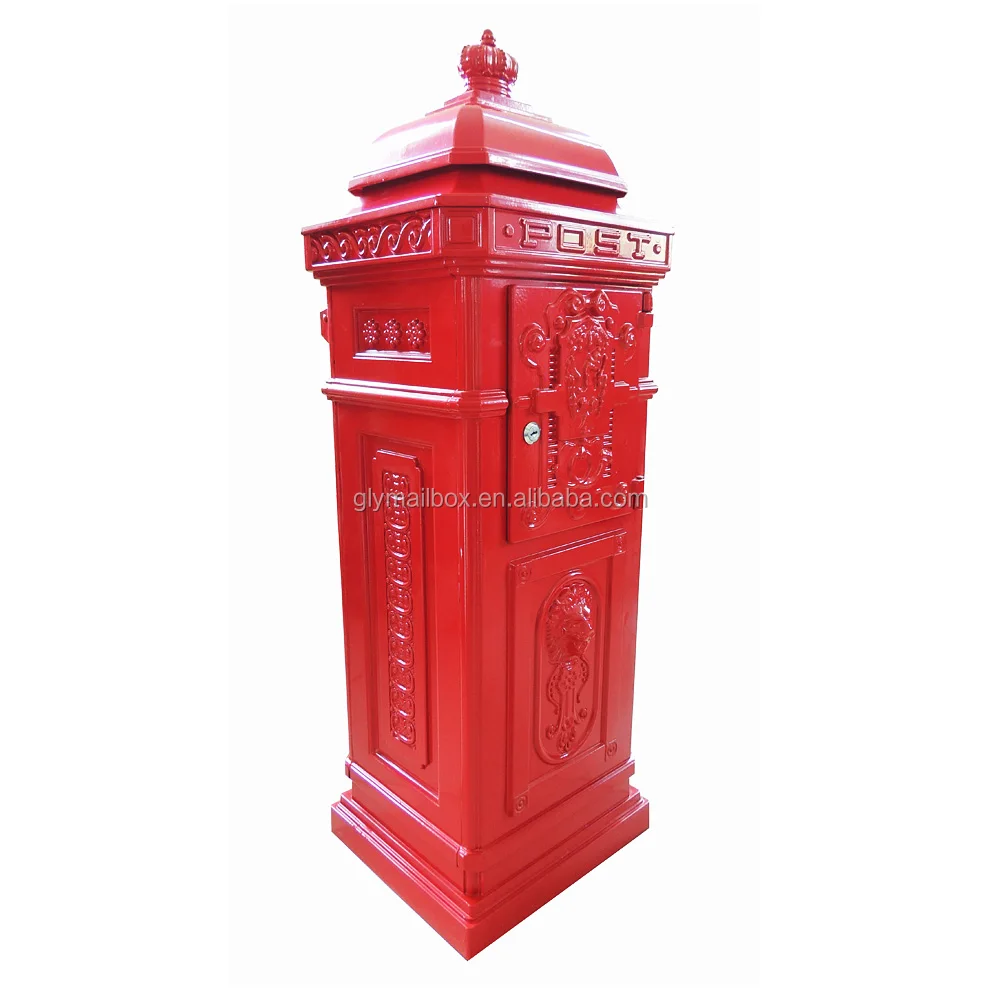 The Most Popular Style in Europe 100% Original Material Outdoor Classic London Post Boxes From China