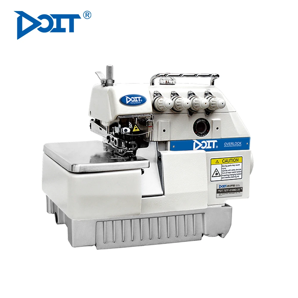 DT 757F High Speed 5 Thread Flat Bed Overlock Sewing Machine Industrial Sewing Machine for Sale