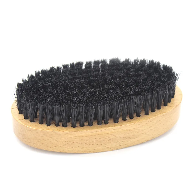 Black pig hair shoe brush clean brush made in China