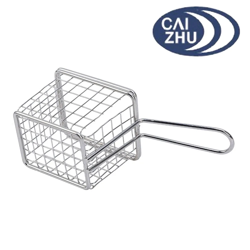 Mini Wire Deep Fryer Basket French Fries Wedges Fish Baskets Wire Mesh