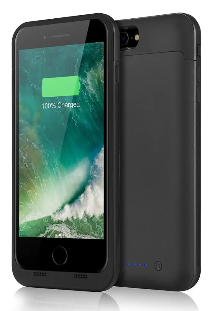 Новейший дизайн сок аккумулятор чехол для IPHONE 7 / 8 PLUS, чехол для аккумулятора AMAZON горячие продажи прямая продажа с фабрики