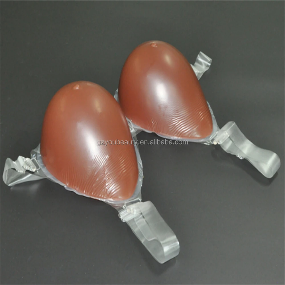 Tear Drop Triangle Custom Nude Color Artificial Nipple Breast Forms