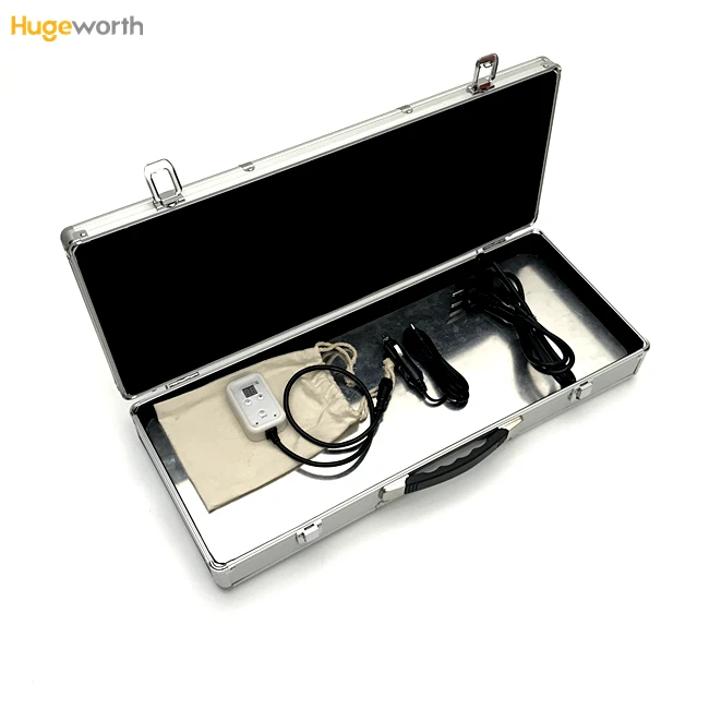 Hot Stone Massage Set with Heater Bamboo Massage Sticks with Mobile Aluminum Box for Hot Stone and Bamboo Massage
