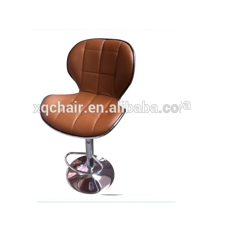 Горячая Распродажа 2019, кожаный регулируемый вращающийся стул нового дизайна, металлический барный стул, барный стул