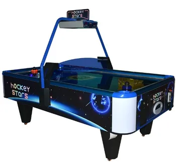 Funny Indoor Sport Coin Operated 4 Players Hockey Star Table For Kids Wholesale Arcade Amusement Game Machine For Sale