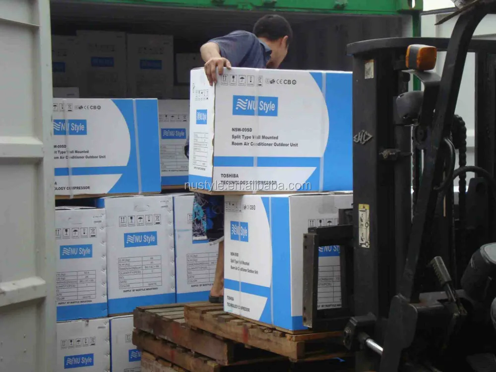 Воздуховод типа воздуховода (9000BTU, 12000BTU, 18000BTU, 24000BTU, 42000BTU, 48000BTU, R22/R410a, 50 Гц/60 Гц)
