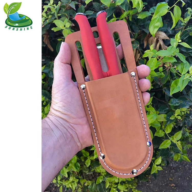 
 Солнечный свет профессиональный SK-5 из углеродистой стали садовые ножницы для обрезки с чехлы из кожи, в виде бумажника  