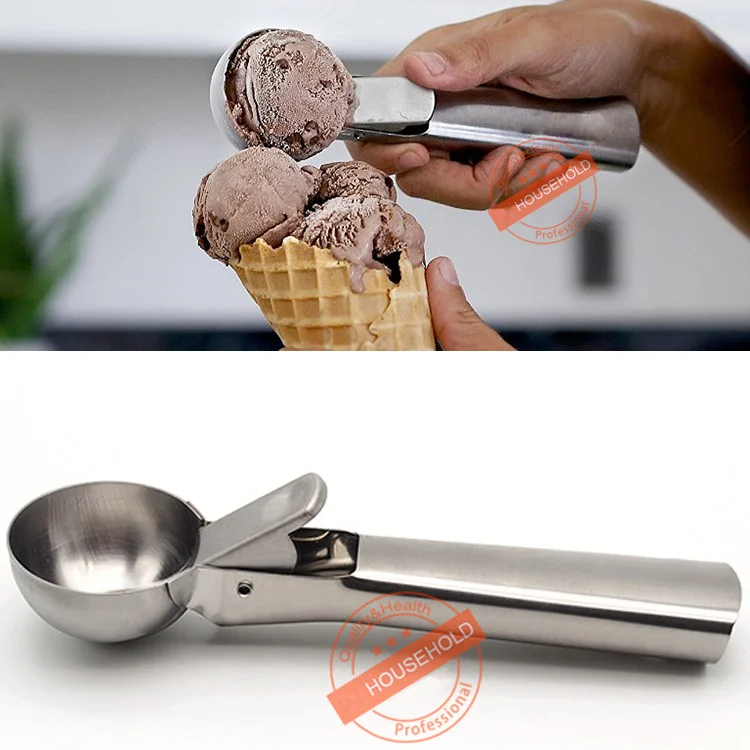 Buy Wholesale China Stainless Steel Ice Cream Scoop With Trigger