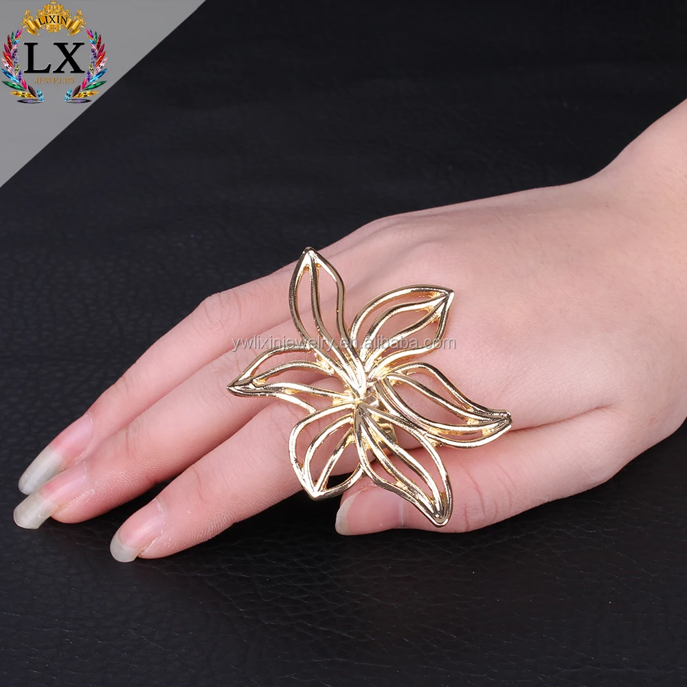 big gold ring design