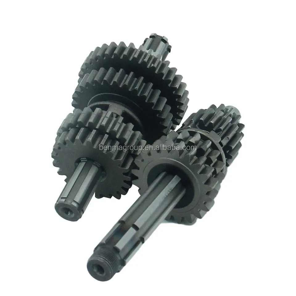 ZS150 Main Shaft Counter Shaft Fourth Gear Transmission Gear Box for 150cc Horizontal Engine