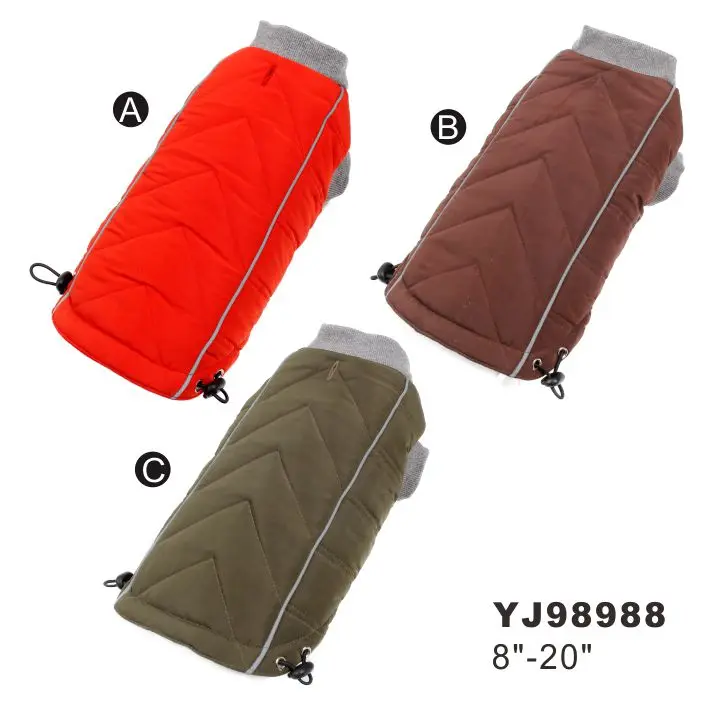 Tianyuan собака костюм ткань теплое зимнее пальто куртка