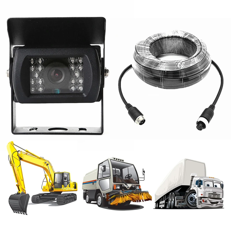 Super Wide Angle High Quality Color CMOS Mini Rosa Bus Truck Vehicle Car Camera Night Vision