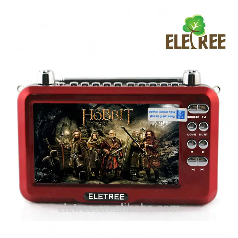 Bulit-в функция электронная книга 4.7 дюймов mp4 mp3-плеер с usb-портом