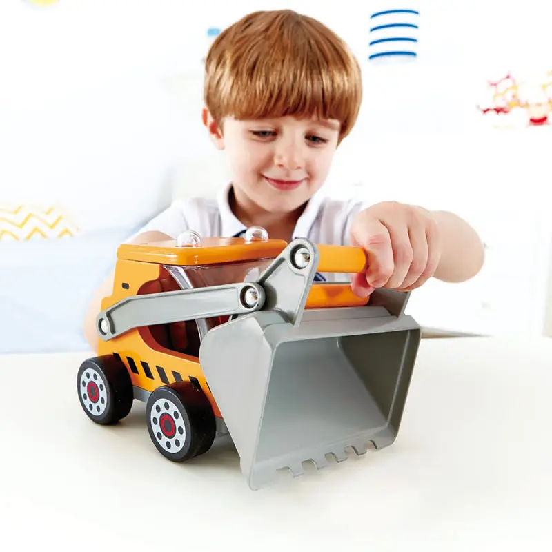 hape digger truck