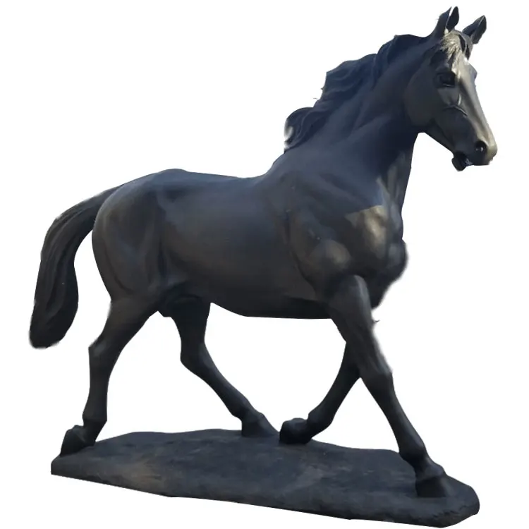 Outdoor Life Size Bronze Horse Statue for Garden