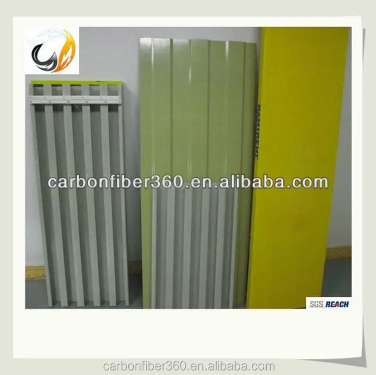 Fiberglass Flat Board And Fiberglass Translucent Corrugated Panels