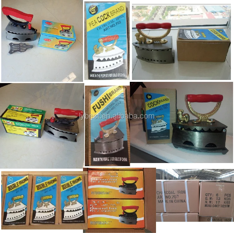 Factory Cock Brand Charcoal Iron with Low Price