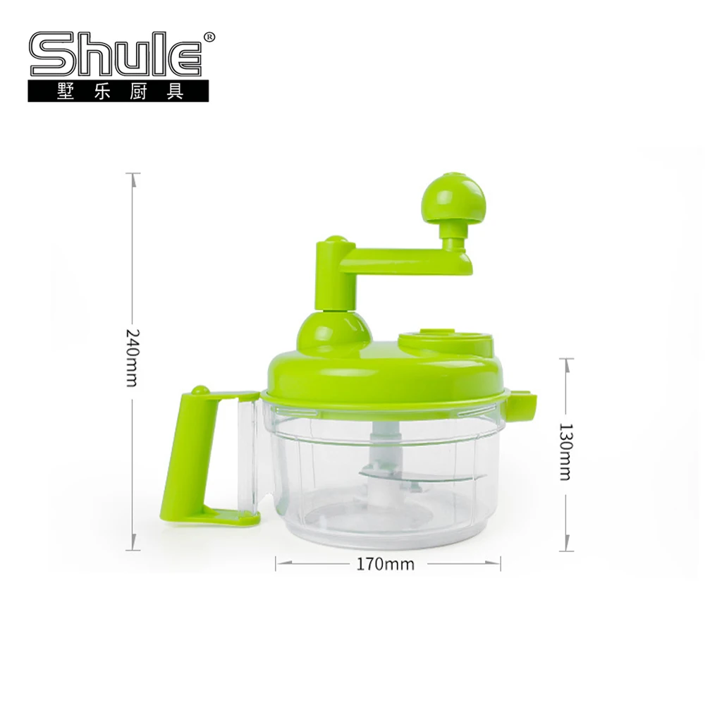 Ручная пластиковая машина для приготовления салатов для домашнего использования
