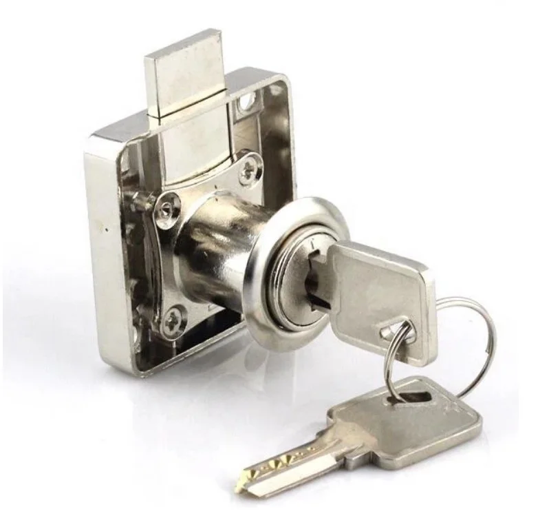 HOWDIA 2 Pcs - Drawer Lock Cabinet Locks with Keys, Hong Kong