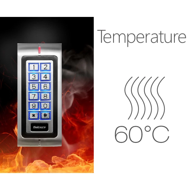 Sebury металлическая клавиатура приближения RFID EM кардридер 125 кГц реле Автономный контроль