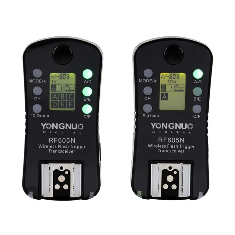 YONGNUO RF-605 C Flash Trigger Transceivers for 70D 60D 700D T5i
