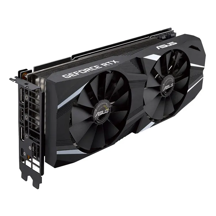 Used ASUS NVIDI,A DUAL RTX2070 A8G GDDR6 Graphics Card 256 Bit Gaming Video Card