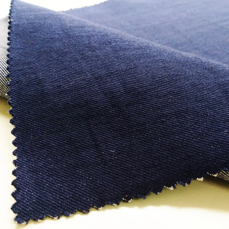 Shaoxing текстиль горячая Распродажа дешевая цена 12 Oz Тяжелая тянущаяся синяя джинсовая ткань