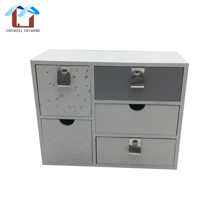 Маленький настольный мини-органайзер из натурального дерева для дома и офиса коробка хранения Настольные