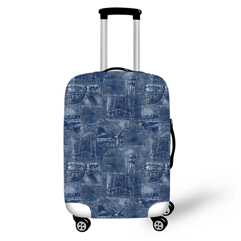 Fashion Lattice 3 Size Handle Delsey Suitcase Bag Covers for Storage