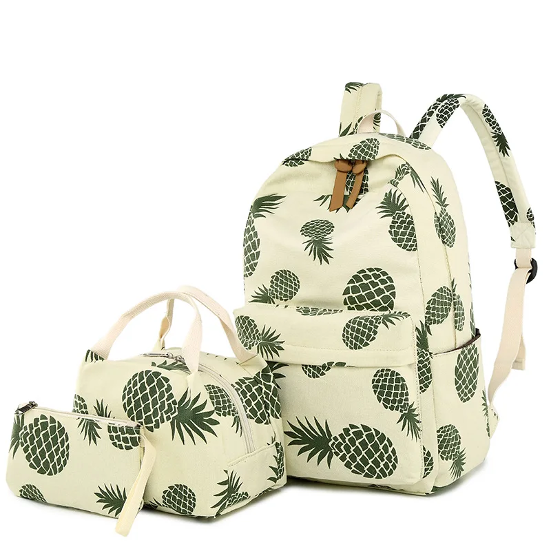 pineapple book bags