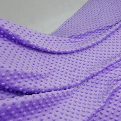 100% полиэстер, очень мягкие гладкие короткие плюшевые одеяла в горошек