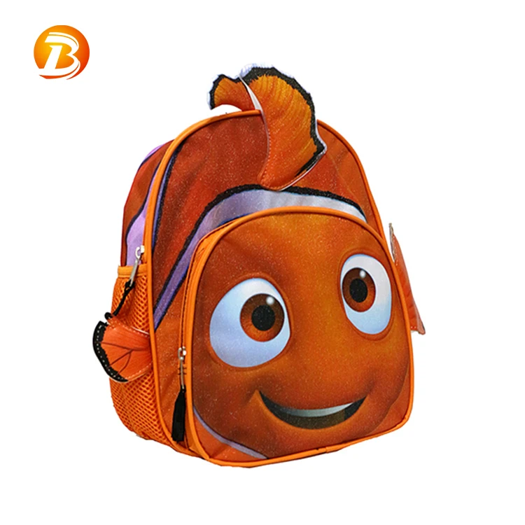 backpack with fish design