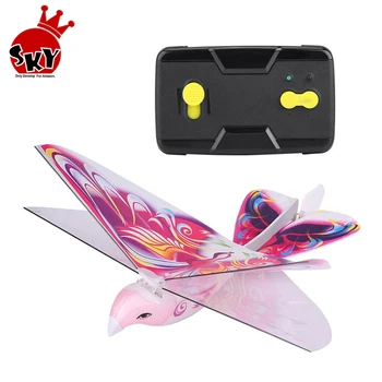 Funny Flying RC Bird Toy 2.4 GHz Remote Control E-Bird Flying Birds Electronic Mini RC Drone Toys Helicopter