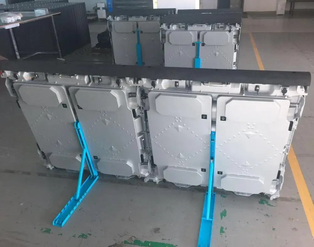Soft Rubber Module Mask 960x960mm Portable Panel P10 Outdoor Stadium Football Perimeter Advertising Led Screen