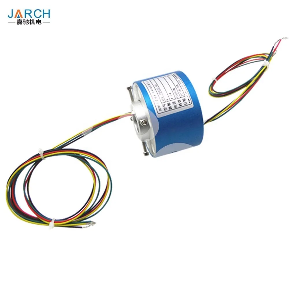 Полые валовые скользящие кольца серии роторного соединения, сквозное скользящее кольцо