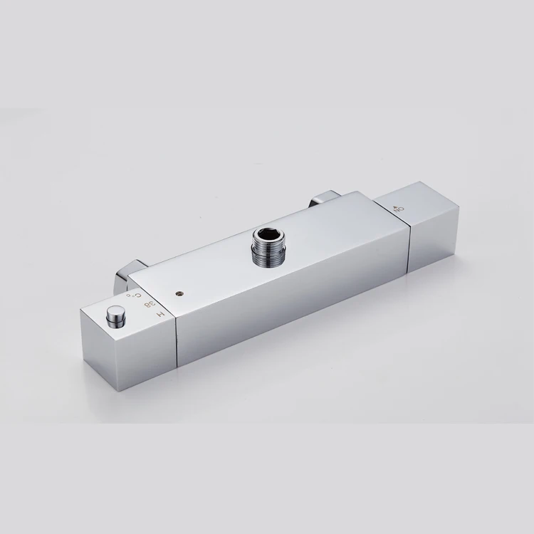 Modern Square Thermostatic Exposed Shower Valve factory
